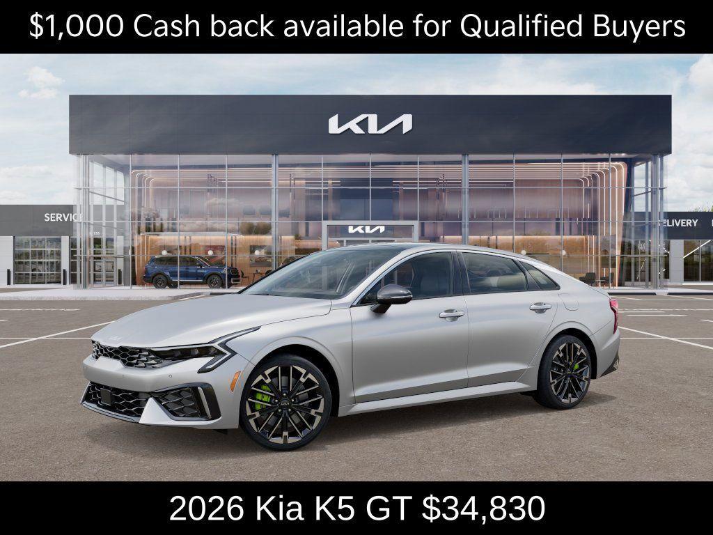 new 2026 Kia K5 car, priced at $34,830