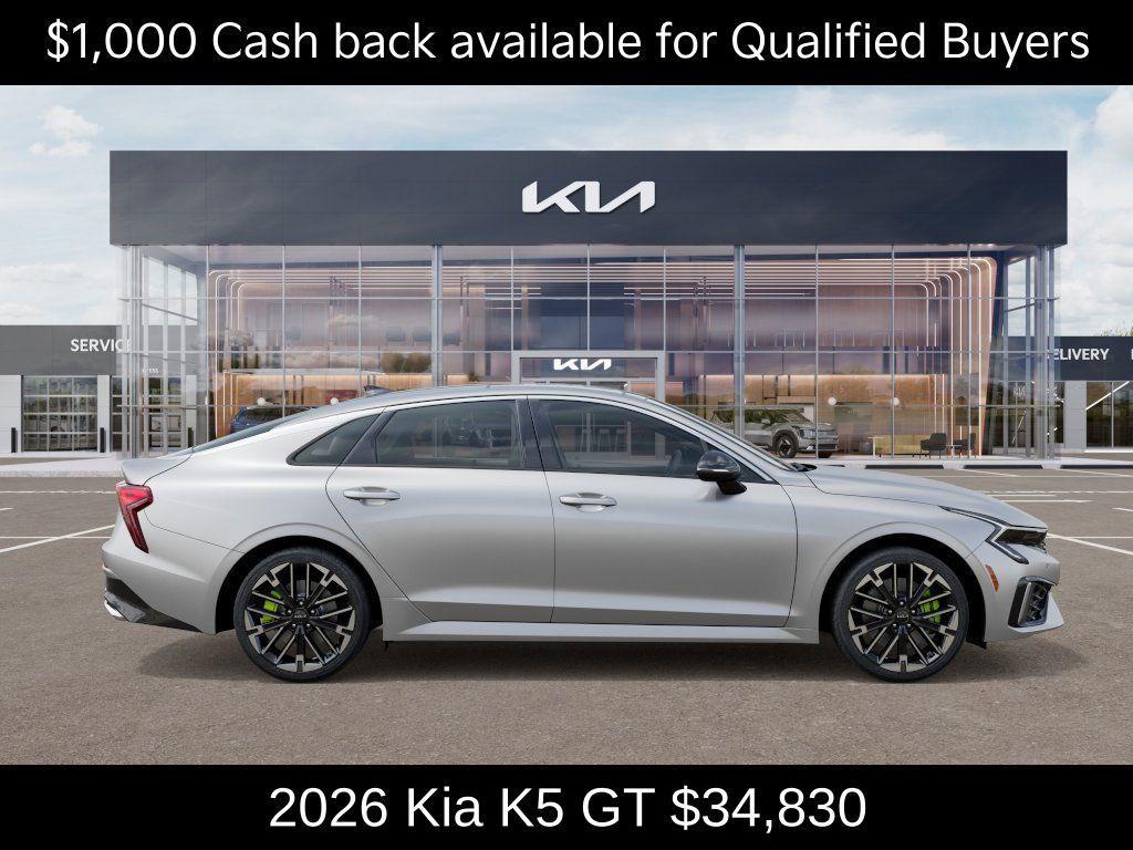 new 2026 Kia K5 car, priced at $34,830
