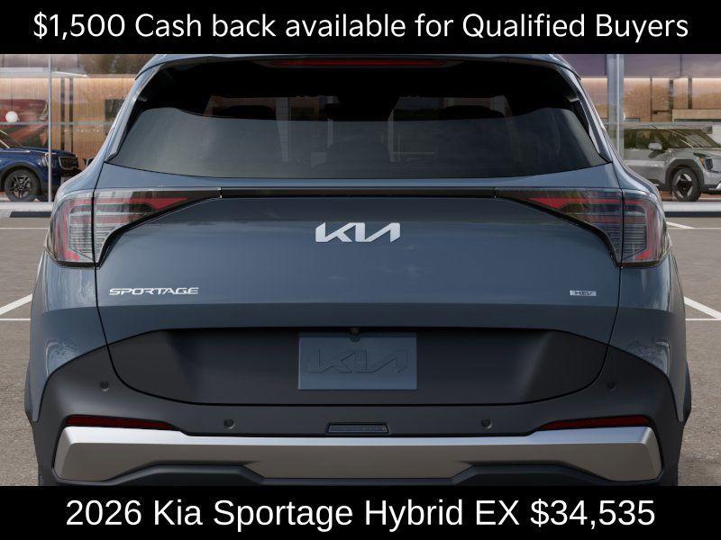 new 2026 Kia Sportage Hybrid car, priced at $34,535