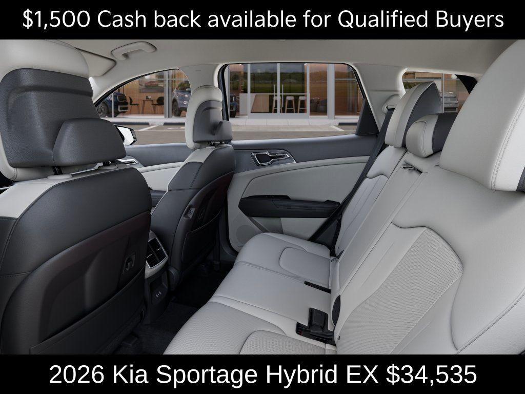 new 2026 Kia Sportage Hybrid car, priced at $34,535