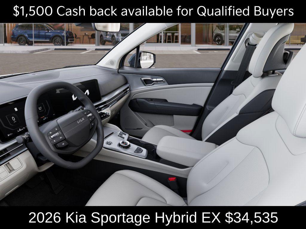 new 2026 Kia Sportage Hybrid car, priced at $34,535