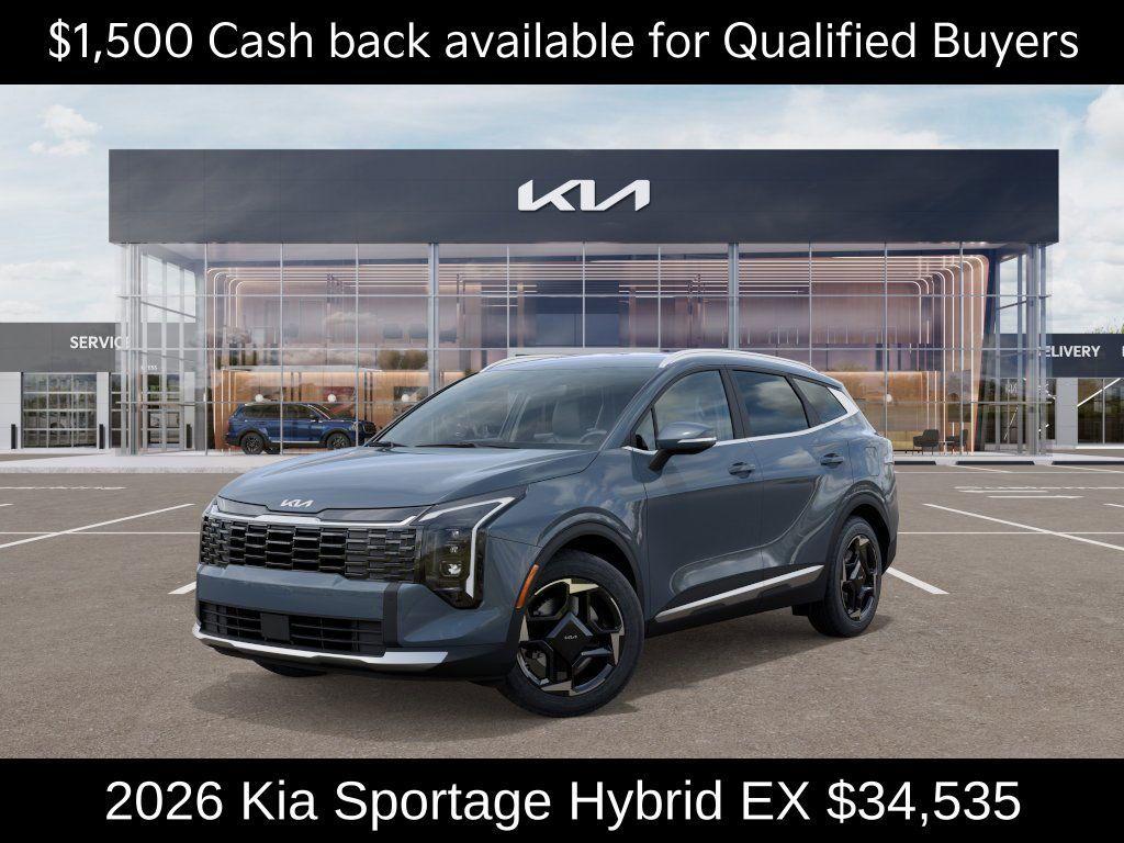new 2026 Kia Sportage Hybrid car, priced at $34,535