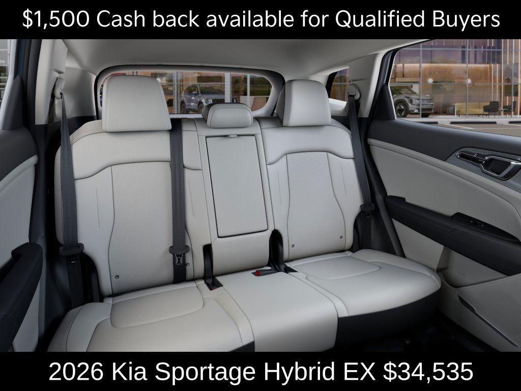 new 2026 Kia Sportage Hybrid car, priced at $34,535