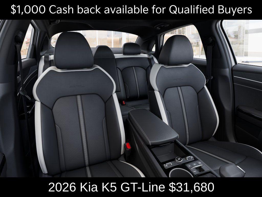 new 2026 Kia K5 car, priced at $31,680