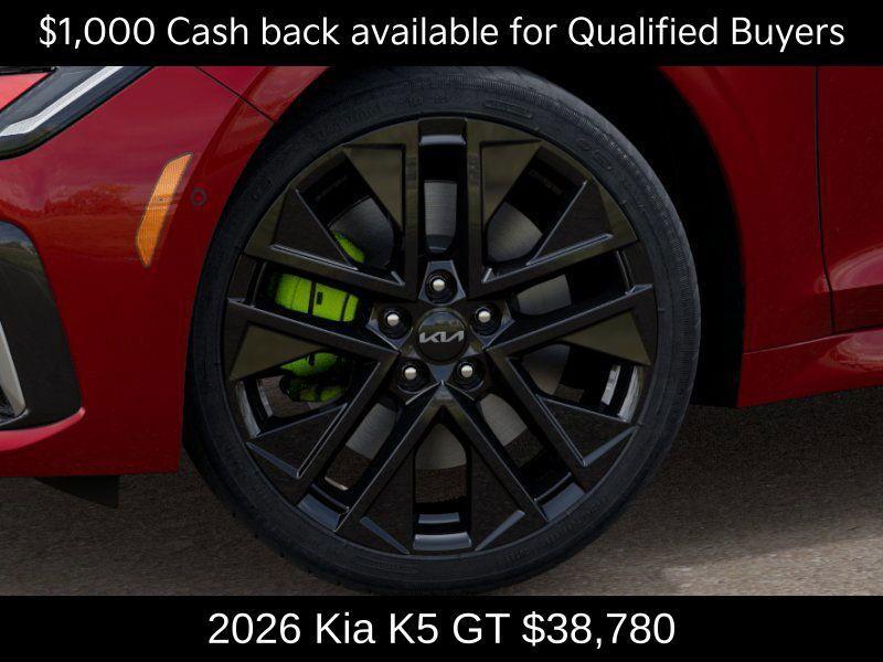 new 2026 Kia K5 car, priced at $38,780