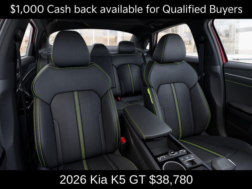 new 2026 Kia K5 car, priced at $38,780