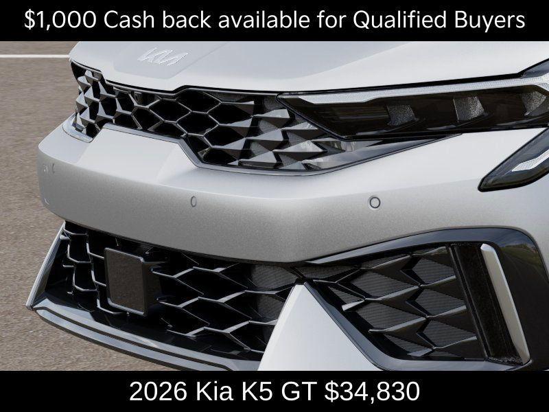 new 2026 Kia K5 car, priced at $34,830