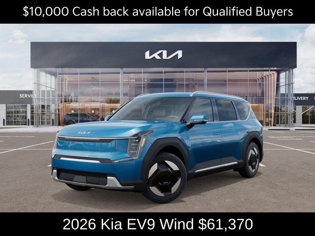 new 2026 Kia EV9 car, priced at $61,370