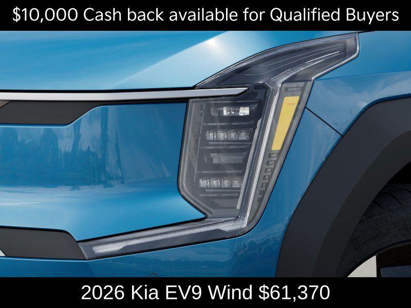 new 2026 Kia EV9 car, priced at $61,370