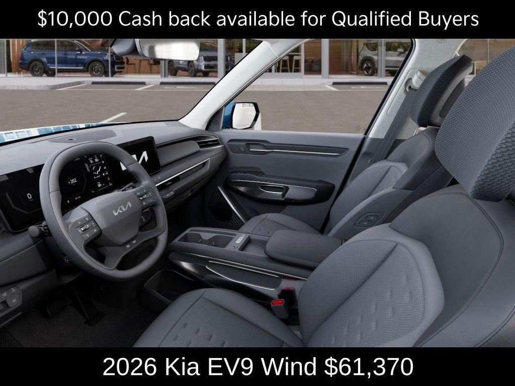 new 2026 Kia EV9 car, priced at $61,370