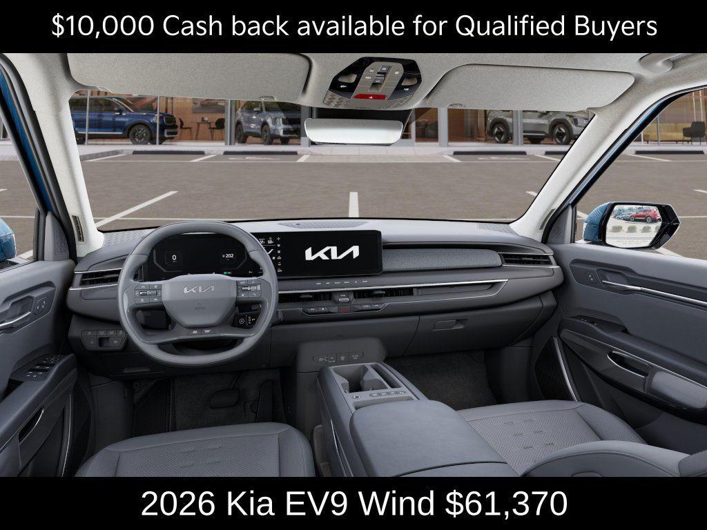 new 2026 Kia EV9 car, priced at $61,370