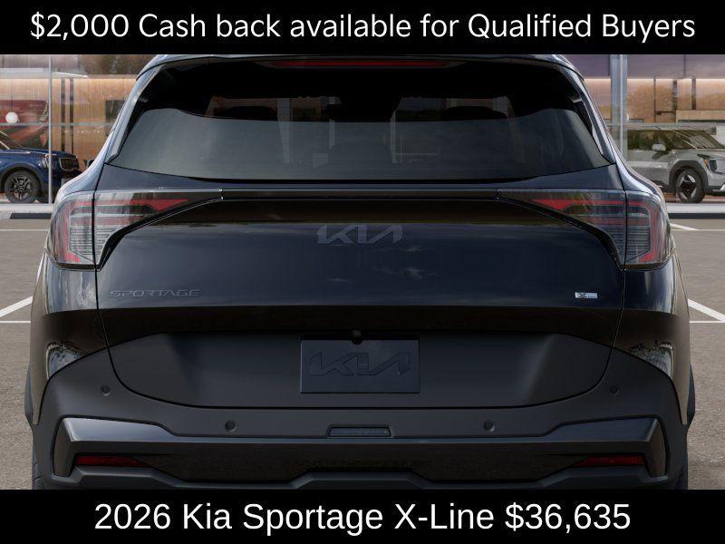 new 2026 Kia Sportage car, priced at $36,635