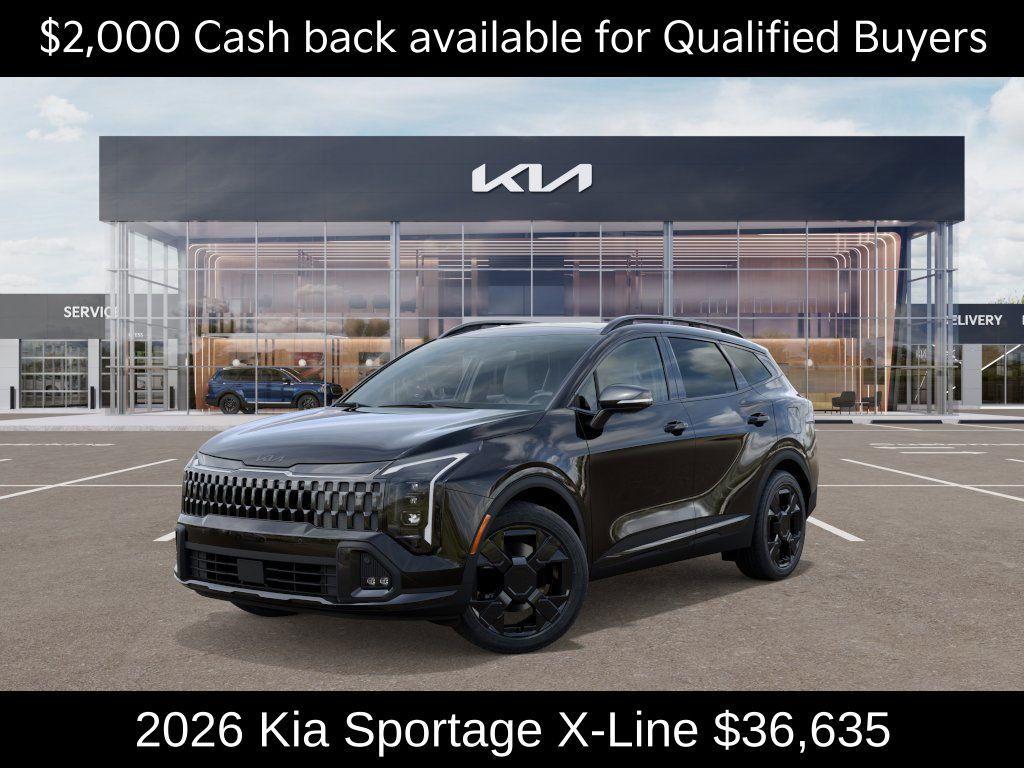 new 2026 Kia Sportage car, priced at $36,635
