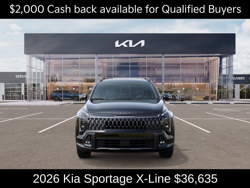 new 2026 Kia Sportage car, priced at $36,635
