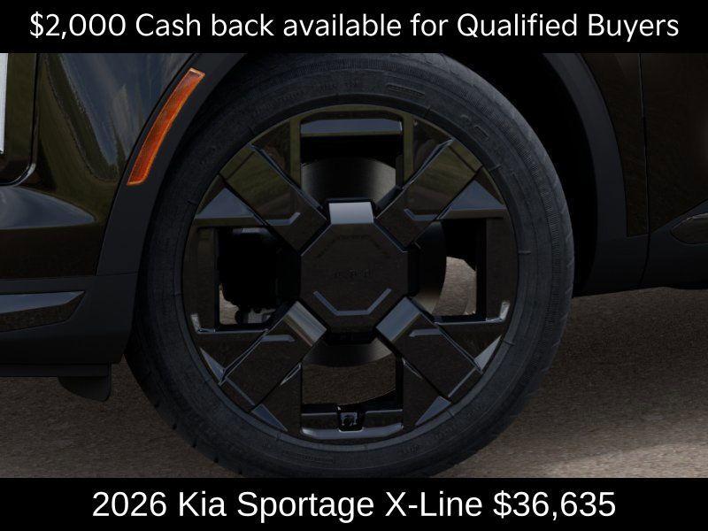 new 2026 Kia Sportage car, priced at $36,635