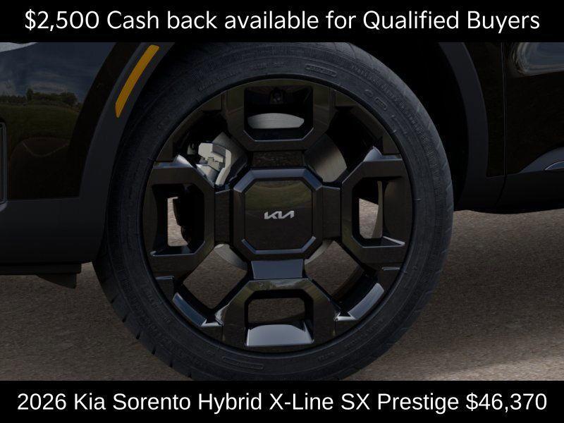 new 2026 Kia Sorento Hybrid car, priced at $46,370