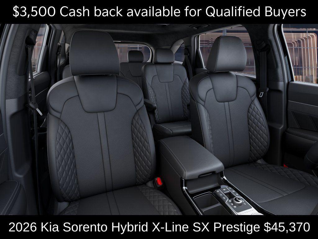 new 2026 Kia Sorento Hybrid car, priced at $45,370