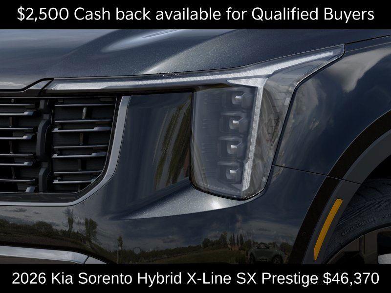new 2026 Kia Sorento Hybrid car, priced at $46,370