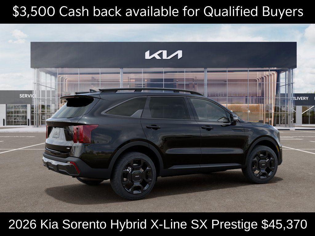 new 2026 Kia Sorento Hybrid car, priced at $45,370