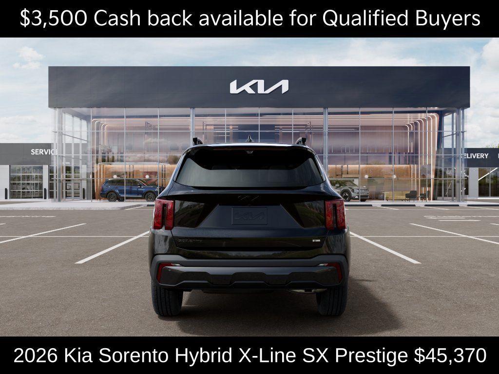 new 2026 Kia Sorento Hybrid car, priced at $45,370