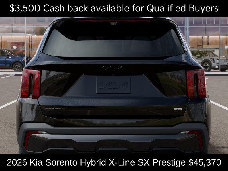 new 2026 Kia Sorento Hybrid car, priced at $45,370