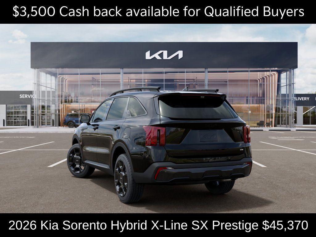 new 2026 Kia Sorento Hybrid car, priced at $45,370