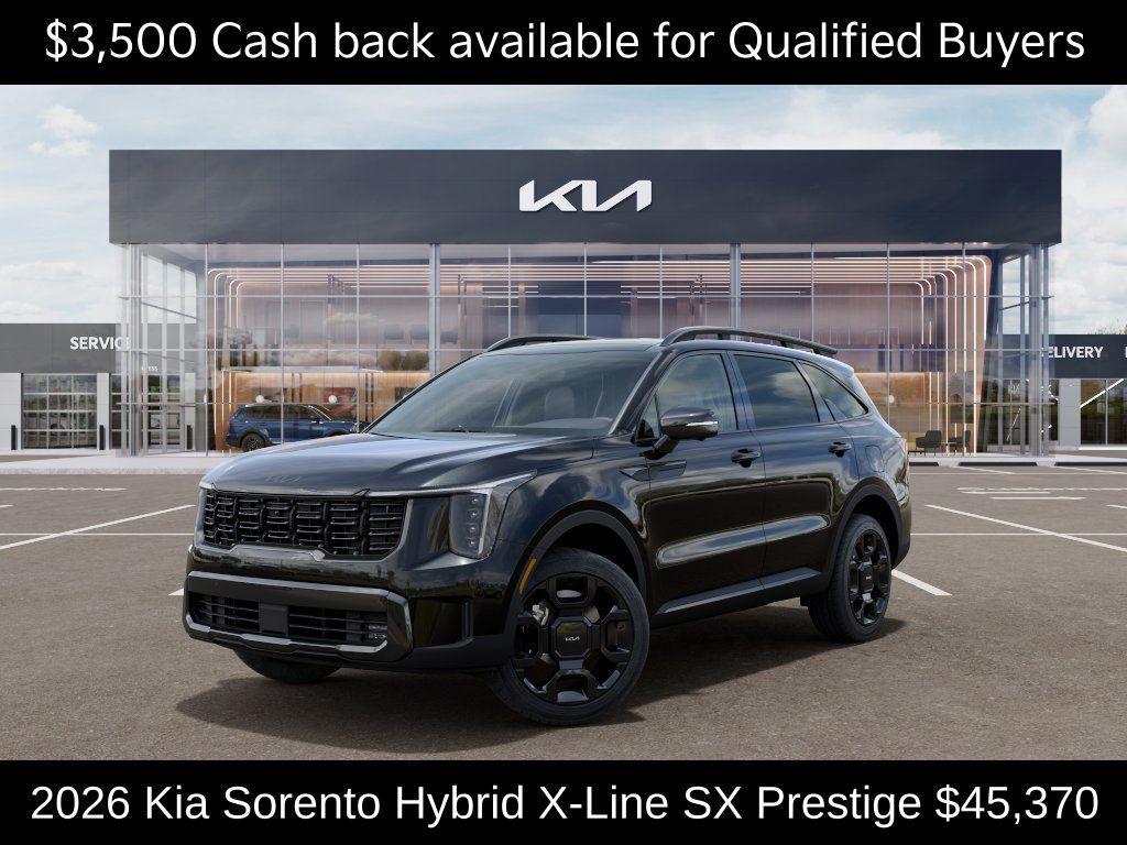new 2026 Kia Sorento Hybrid car, priced at $45,370