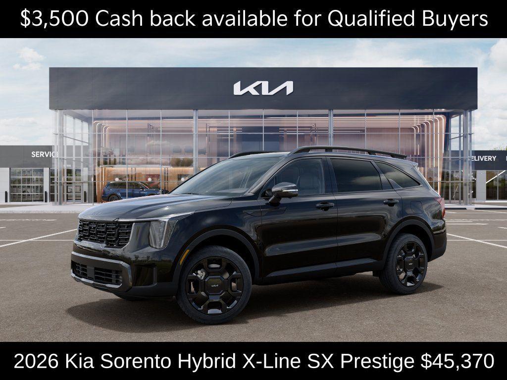 new 2026 Kia Sorento Hybrid car, priced at $45,370