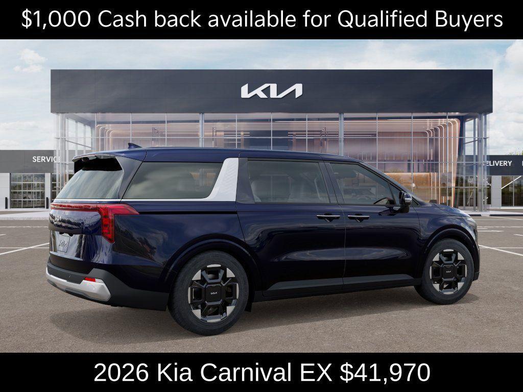 new 2026 Kia Carnival car, priced at $41,970