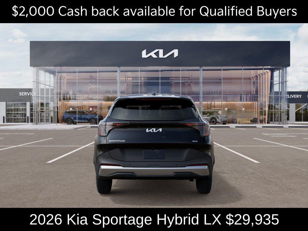 new 2026 Kia Sportage Hybrid car, priced at $29,935