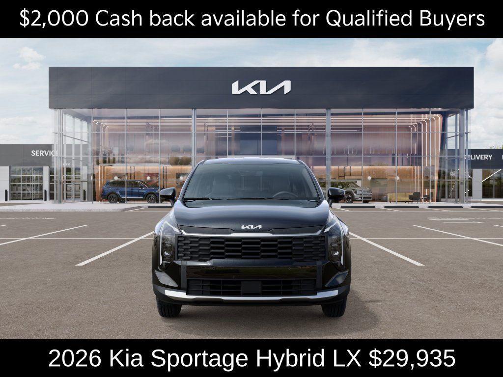 new 2026 Kia Sportage Hybrid car, priced at $29,935