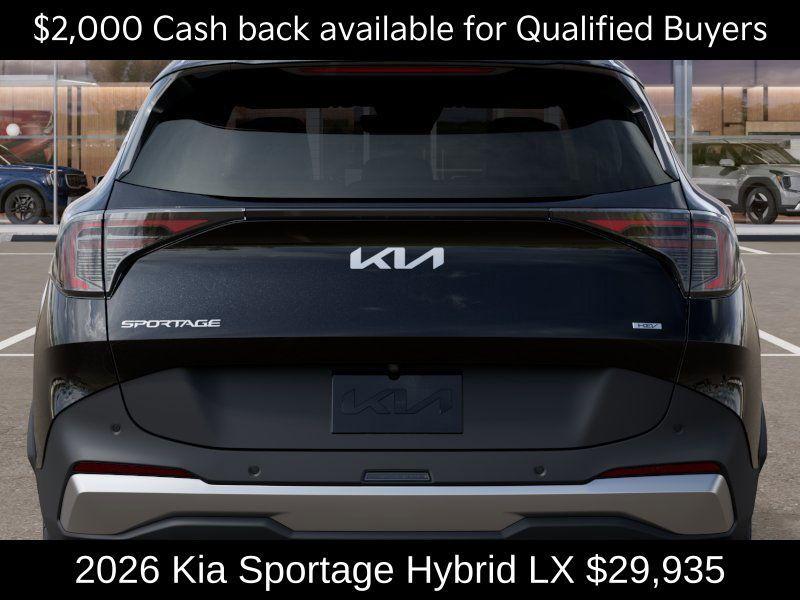 new 2026 Kia Sportage Hybrid car, priced at $29,935