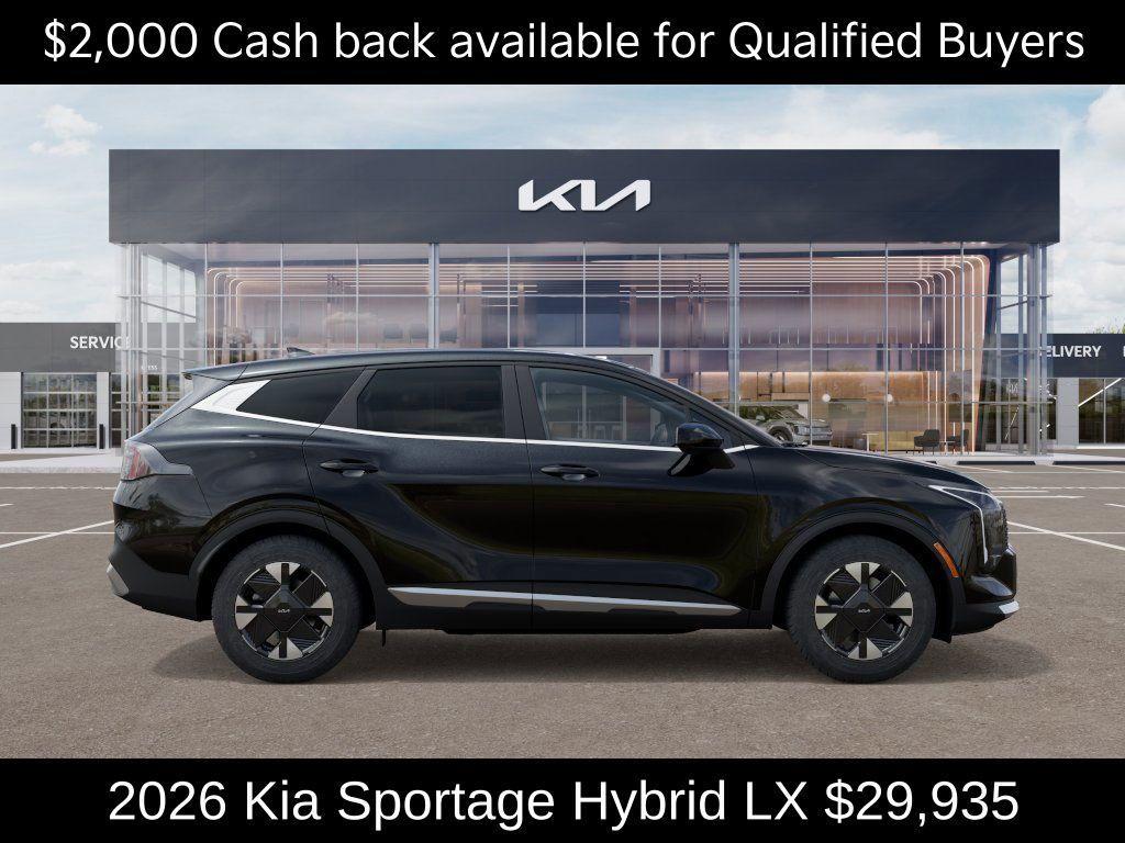 new 2026 Kia Sportage Hybrid car, priced at $29,935