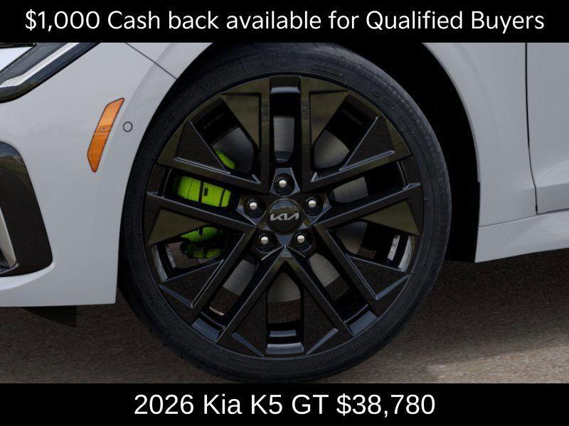 new 2026 Kia K5 car, priced at $38,780