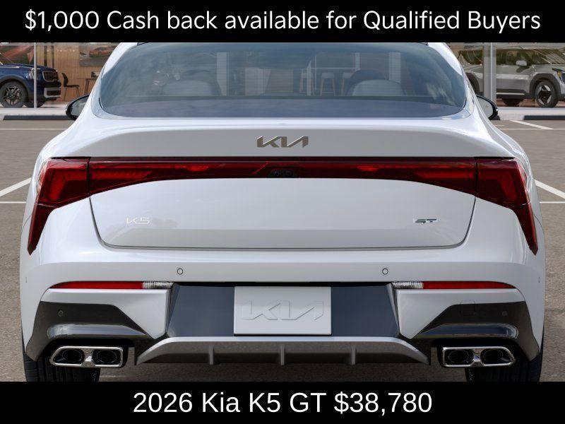 new 2026 Kia K5 car, priced at $38,780