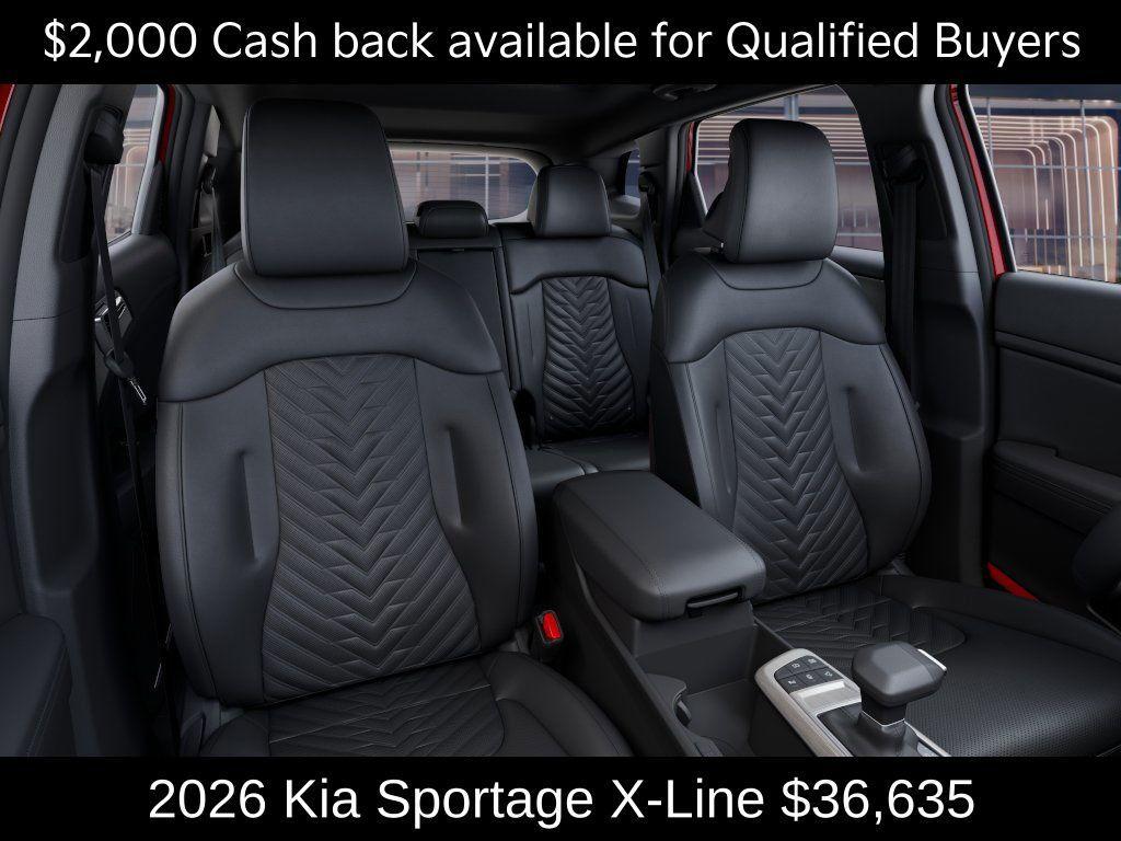 new 2026 Kia Sportage car, priced at $36,635