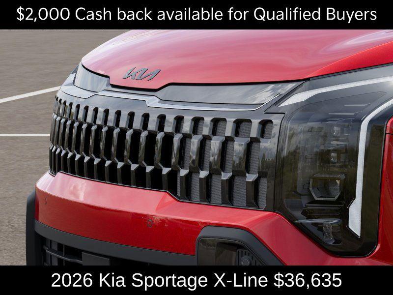 new 2026 Kia Sportage car, priced at $36,635