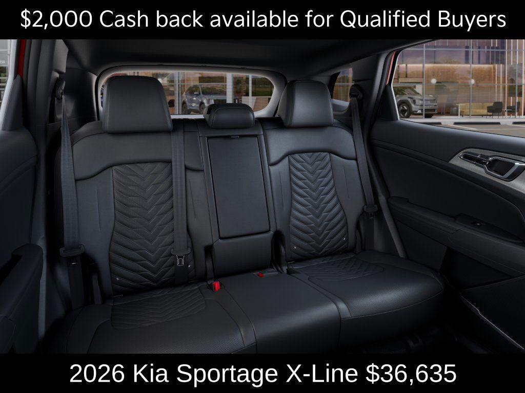 new 2026 Kia Sportage car, priced at $36,635