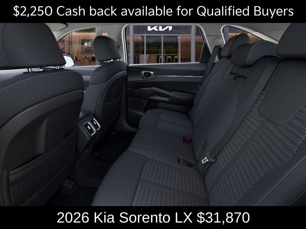 new 2026 Kia Sorento car, priced at $31,870