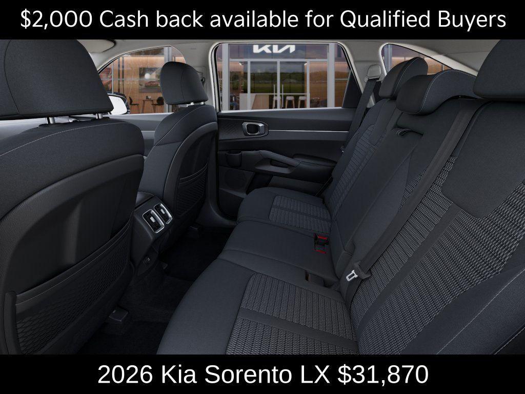 new 2026 Kia Sorento car, priced at $31,870