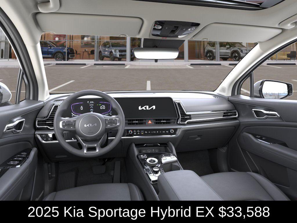 new 2025 Kia Sportage Hybrid car, priced at $33,588