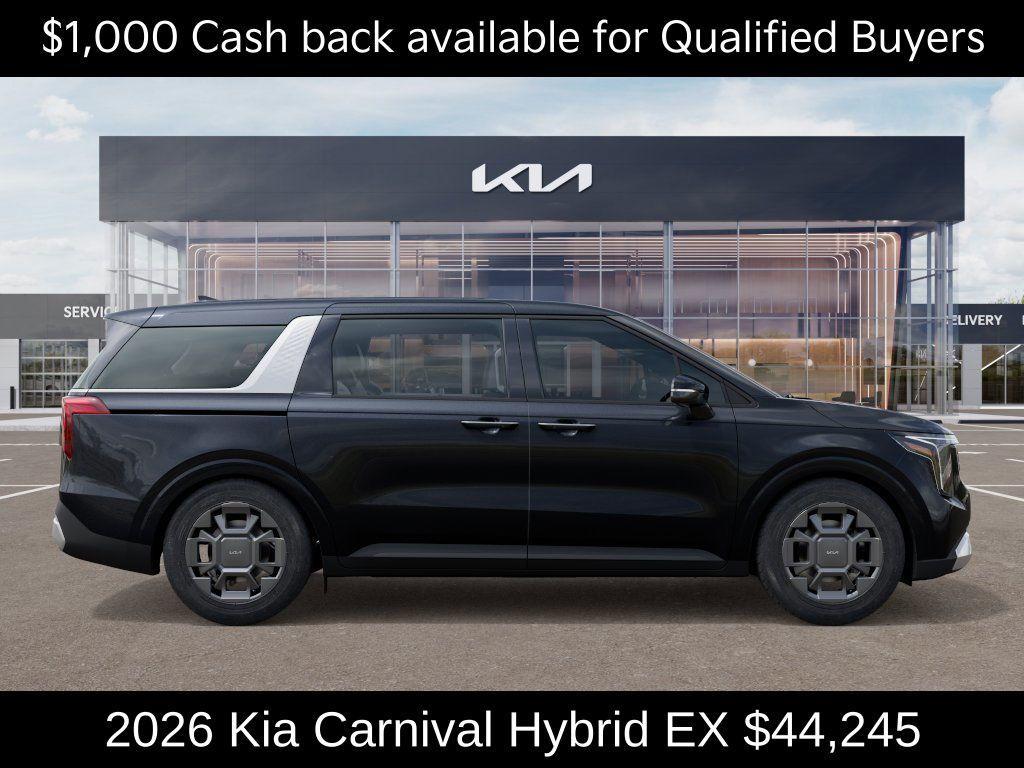 new 2026 Kia Carnival Hybrid car, priced at $44,245