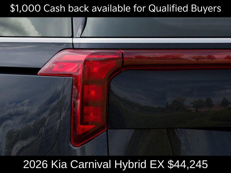 new 2026 Kia Carnival Hybrid car, priced at $44,245