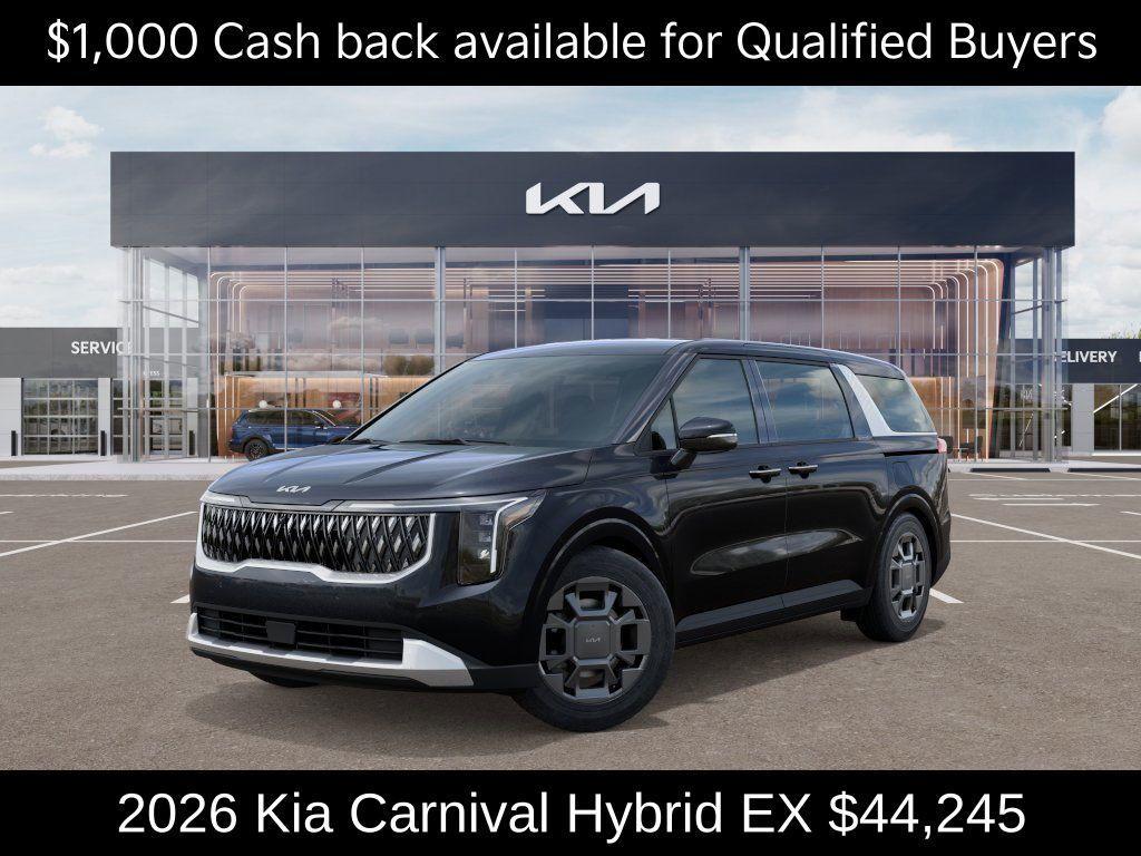 new 2026 Kia Carnival Hybrid car, priced at $44,245