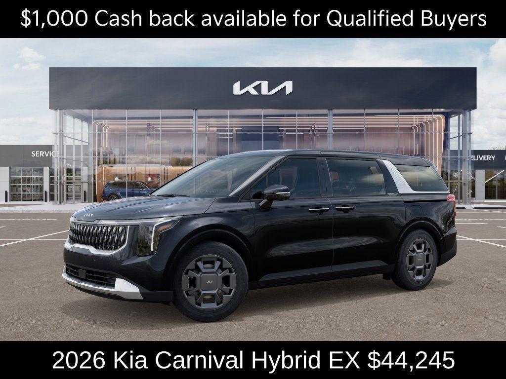 new 2026 Kia Carnival Hybrid car, priced at $44,245