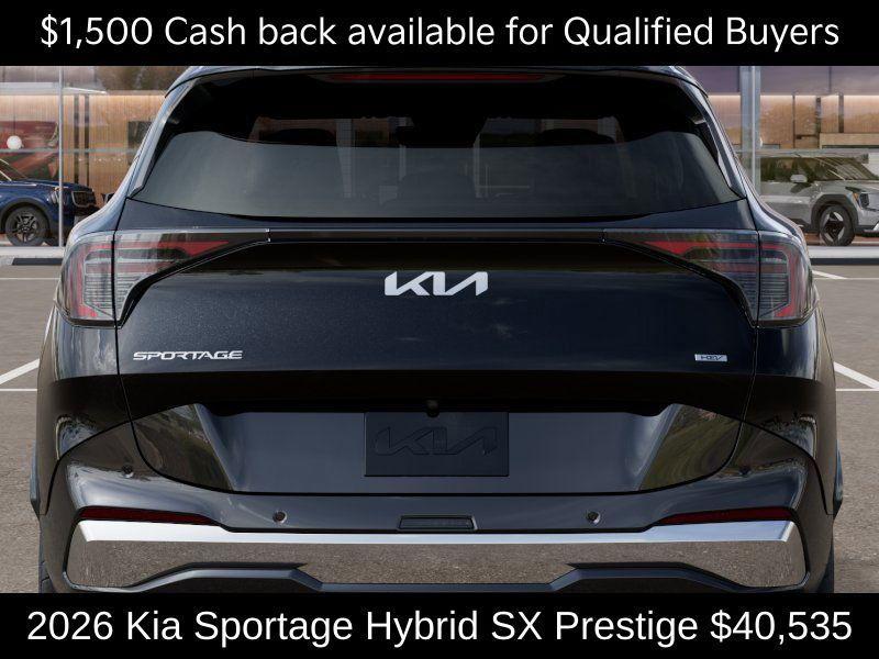 new 2026 Kia Sportage Hybrid car, priced at $40,535