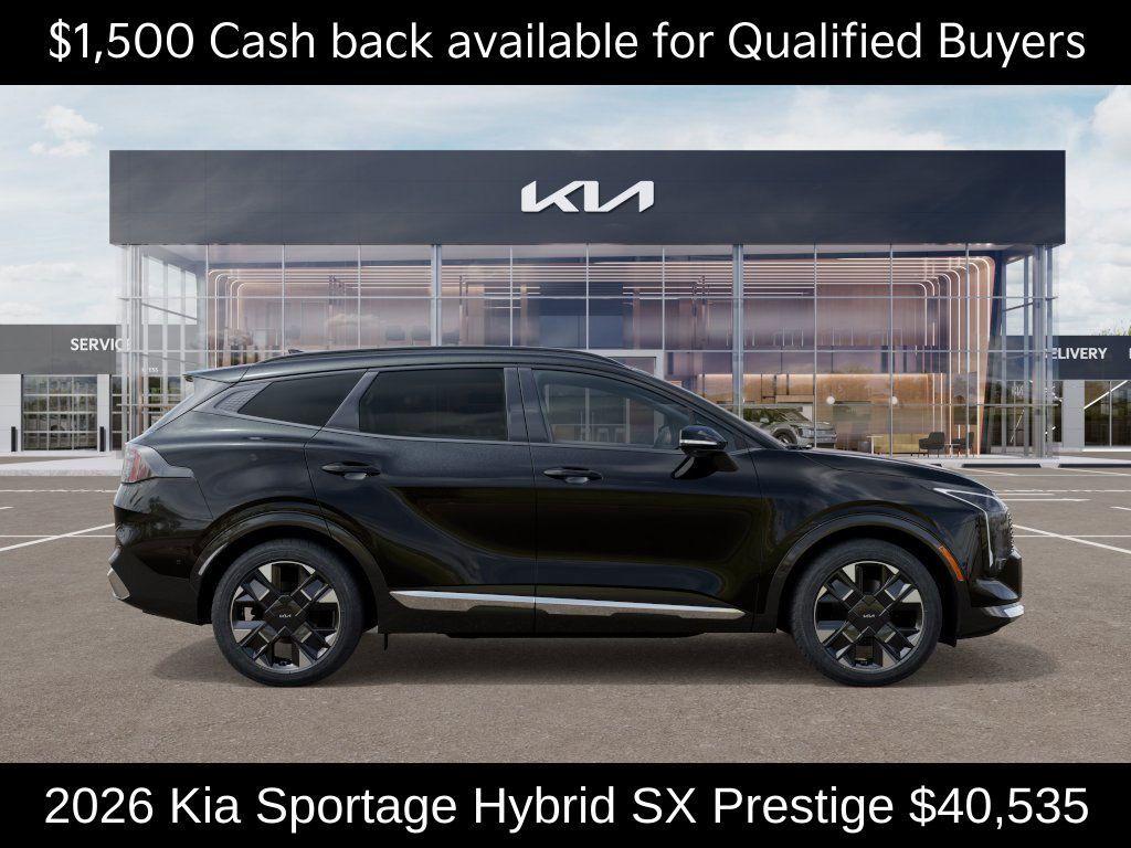new 2026 Kia Sportage Hybrid car, priced at $40,535