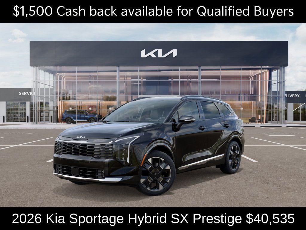 new 2026 Kia Sportage Hybrid car, priced at $40,535