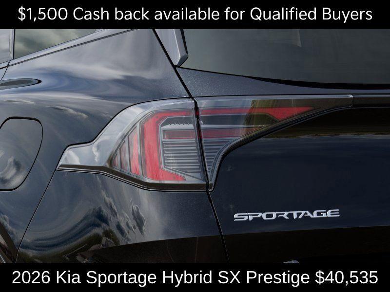 new 2026 Kia Sportage Hybrid car, priced at $40,535