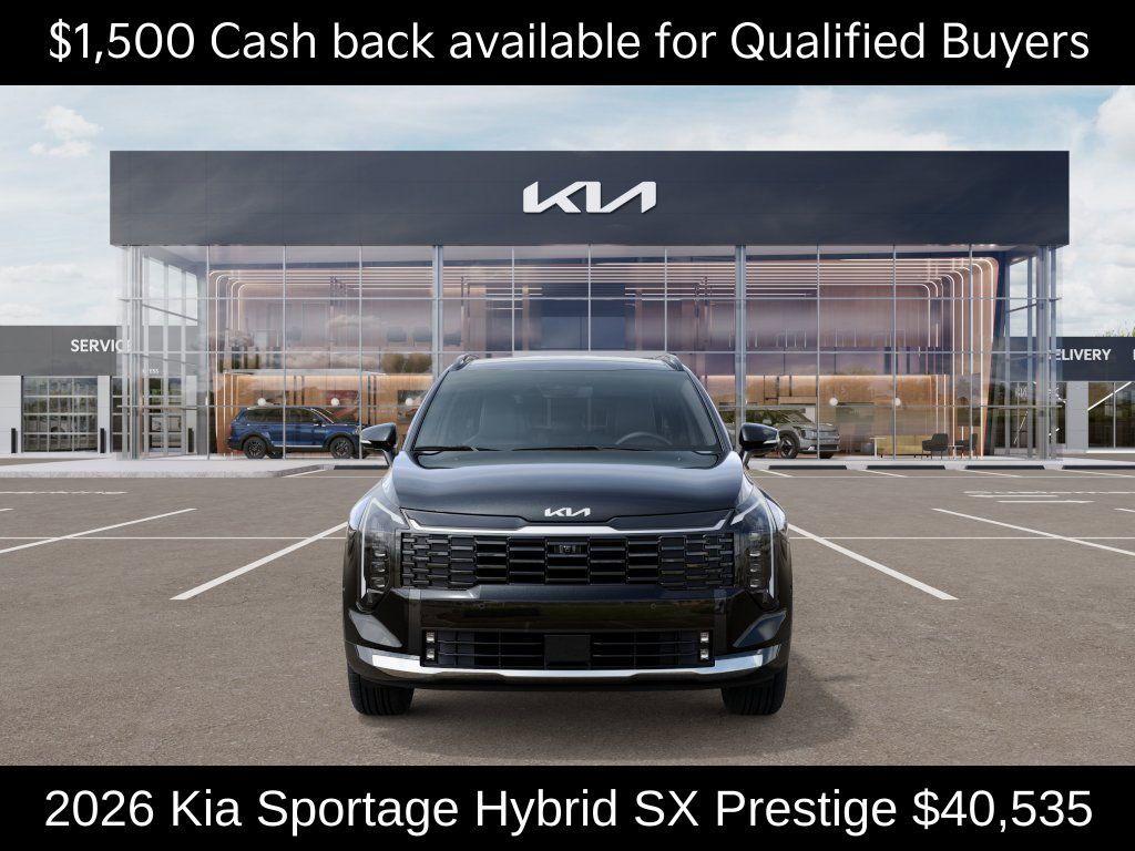 new 2026 Kia Sportage Hybrid car, priced at $40,535